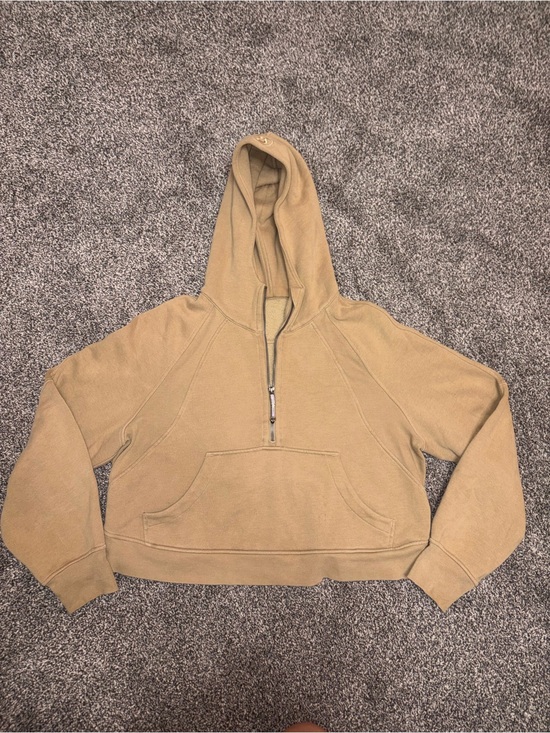 lululemon athletica Tops - Lululemon Womens Scuba Half-Zip Hoodie M/L